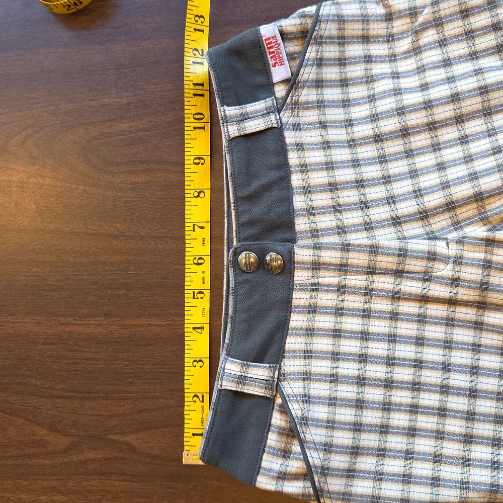 Plaid Marlene Equestrian Riding Breeches Size 22 - Picture 3 of 11